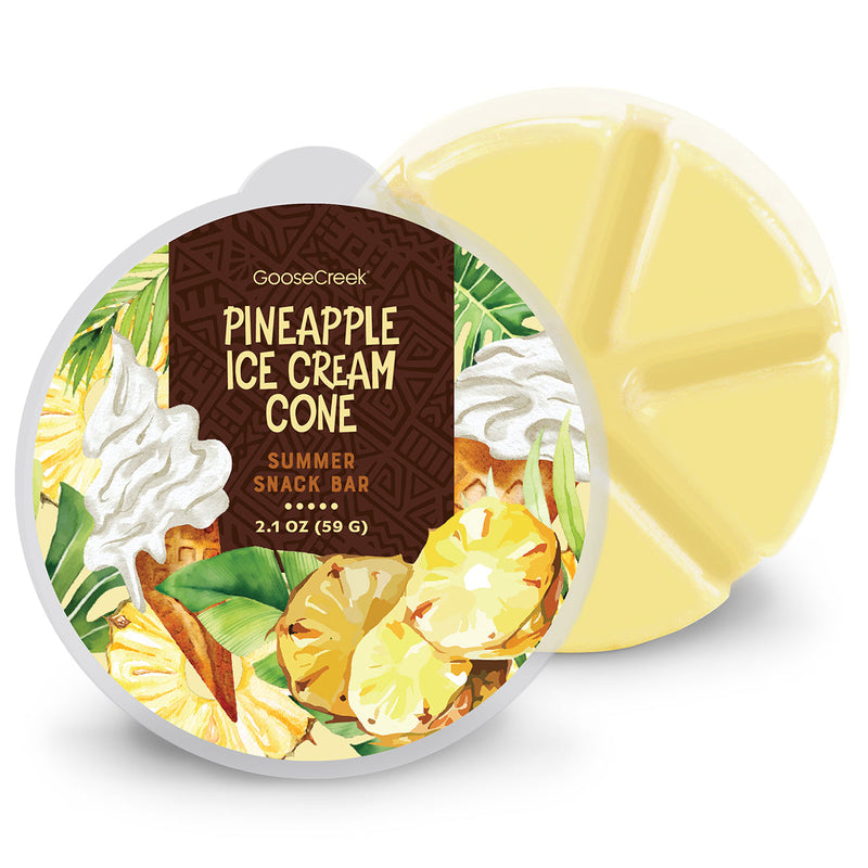 Pineapple Ice Cream Cone Wax Melt (S4VP3)